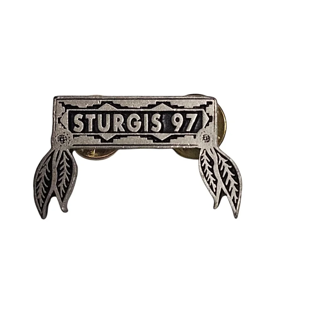 Sturgis 97 Pin Biker Motorcycle Rally Souvenir‎ Lapel Pinback